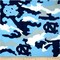 Licensed NCAA North Carolina Camo Fleece NC-820 Fabric by the Yard